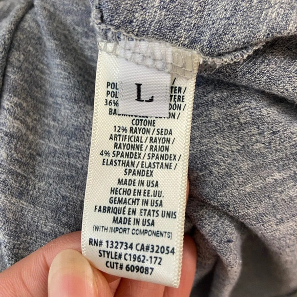 Cloth & Stone Anthropologie Melange T  shirt maxi dress Sz L - Picture 12 of 15